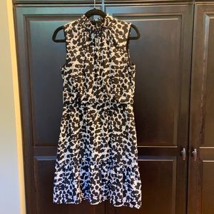 Karl Lagerfeld animal print dress.